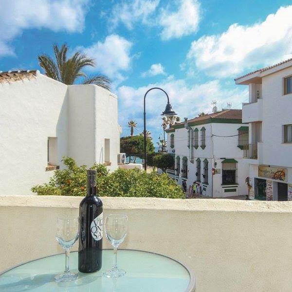 1½ Min. Walk From The Beach Mijas Bagian luar foto